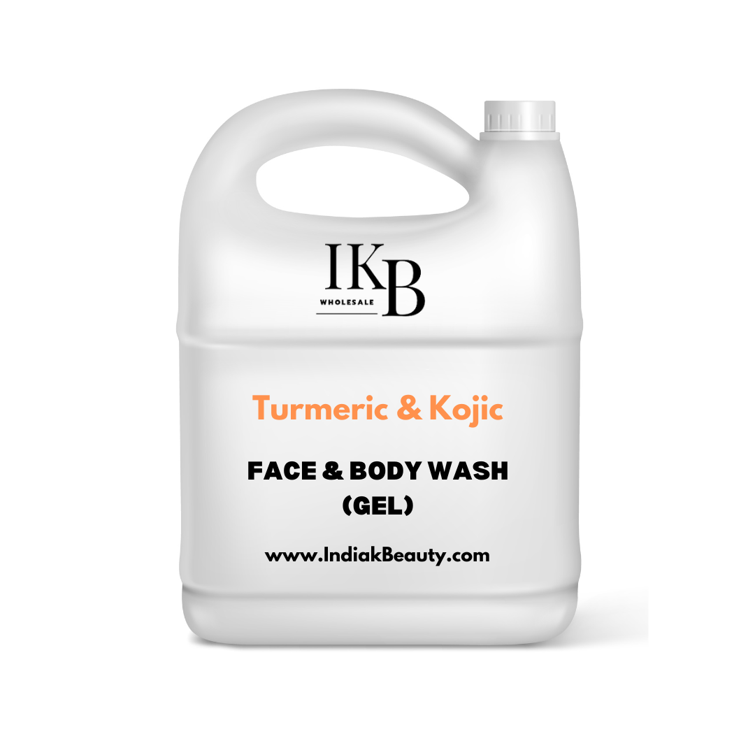 Wholesale Kojic + Turmeric Face/Body Cleanser Gel